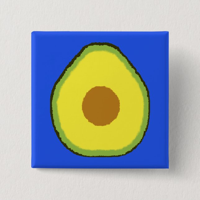 Avocado Button (Front)
