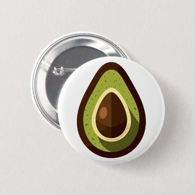avocado button (Front & Back)