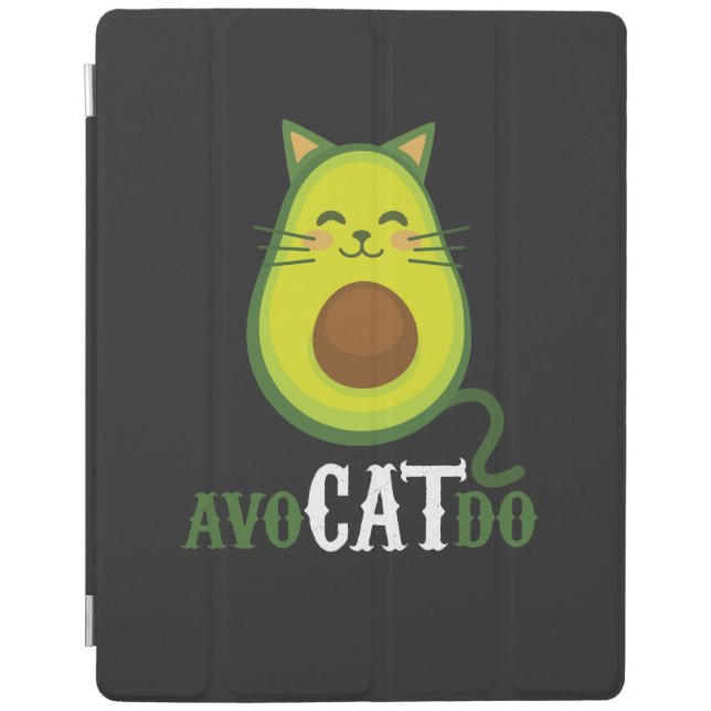 Avocado Cat iPad Smart Cover (Front)