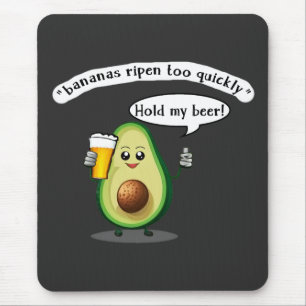 Avocado Challenge Mouse Pad