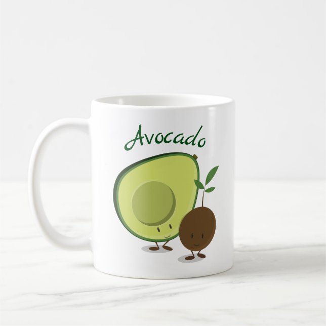 Avocado characters | Mug (Left)