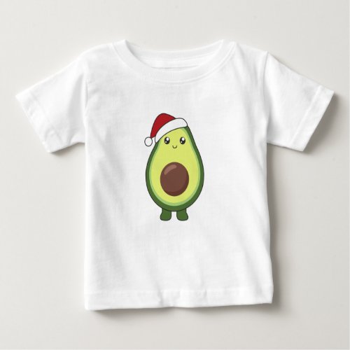 Avocado Christmas Lights Funny Avocados Adult Clot Baby T_Shirt