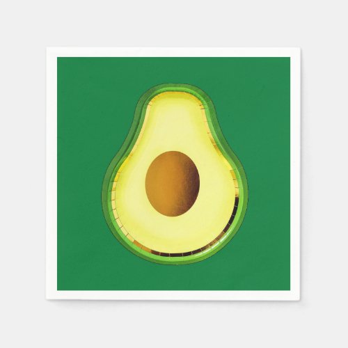 Avocado Cinco de Mayo Party Napkins