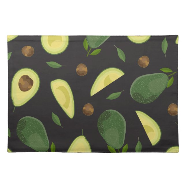 Avocado Cloth Placemat (Front)