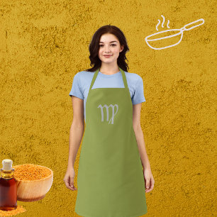 Avocado color - Virgo Zodiac Apron