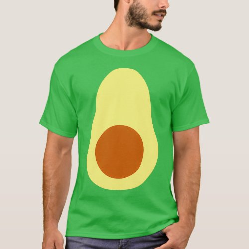 Avocado Costume Fruit Carnival Funny Last Minute H T_Shirt