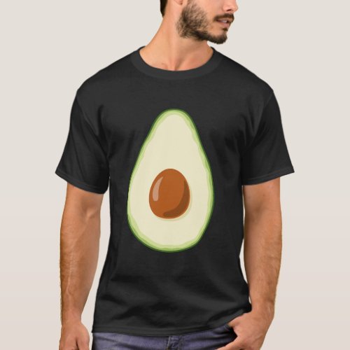 Avocado Costume Halloween Vegan T_Shirt