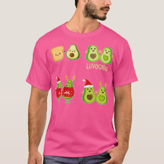 Avocado Couples Cute Classic TShirt