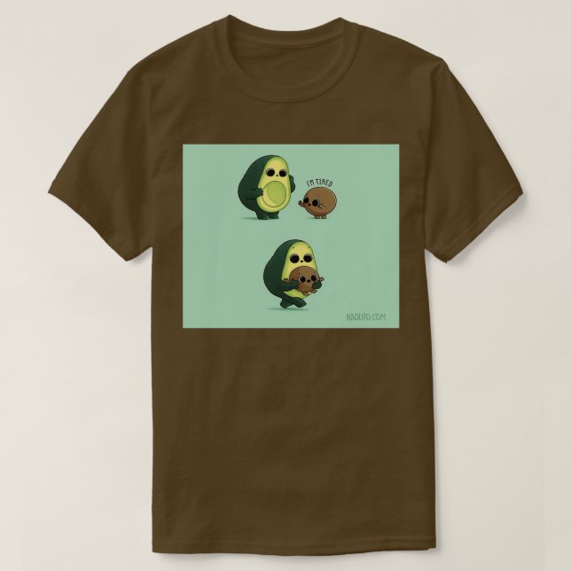 avocado cute 3 T-Shirt (Design Front)