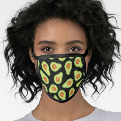 Avocado Cute Face Mask