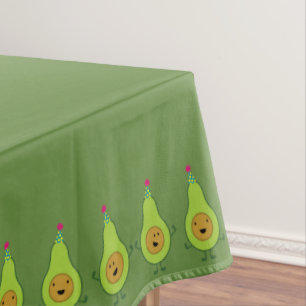 Avocado Cute First Birthday Table Cloth