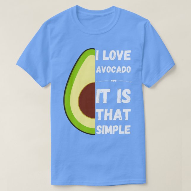 Avocado design17 T-Shirt (Design Front)