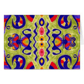 Avocado Dream Greeting Card (Front Horizontal)