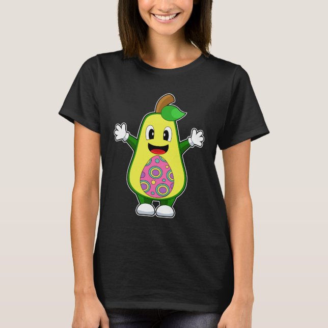 Avocado Easter Easter egg T-Shirt (Front)