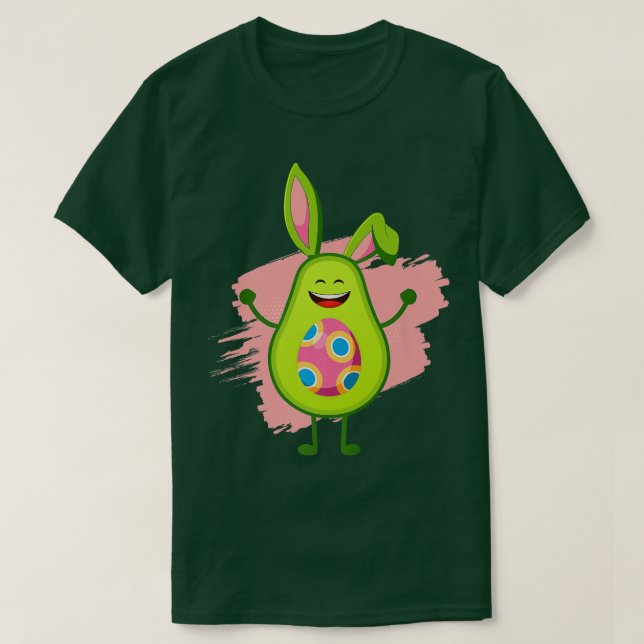 Avocado EasterFor Avocado And Easter Lovers Easter T-Shirt (Design Front)