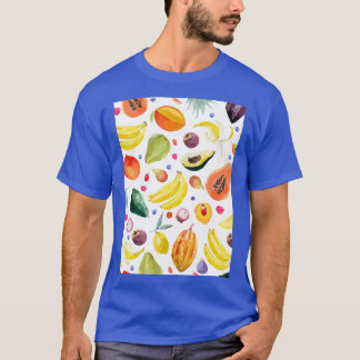Avocado Exotic Style Drawing T-Shirt