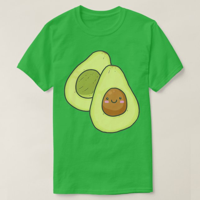 Avocado face mask cover T-Shirt (Design Front)