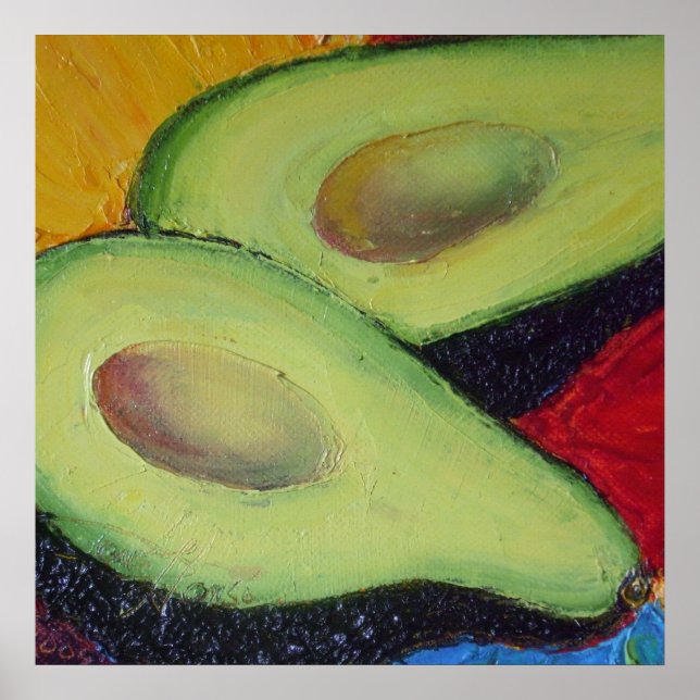 Avocado Fine Art Poster (Front)