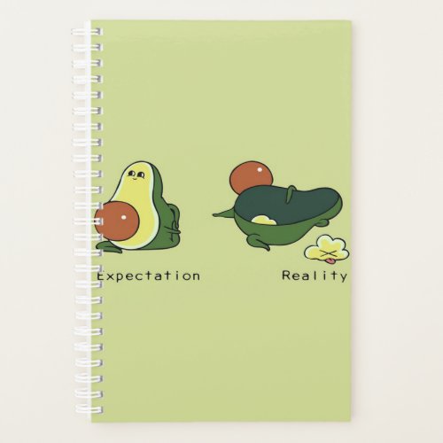 Avocado First Time Yoga  Lover Gift  Perfect Gif Planner