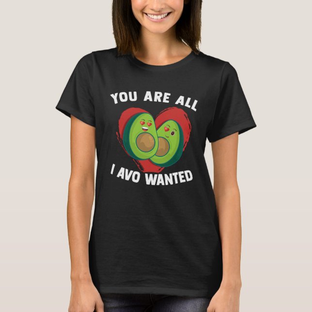 Avocado  Fitness Vegan Salad Lifestyle T-Shirt (Front)