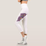 Avocado food design  capri leggings