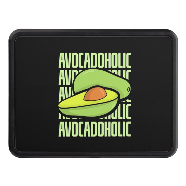 Avocado Fruit Food Hitch Cover (Front)