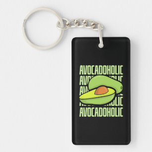 Avocado Fruit Food Keychain