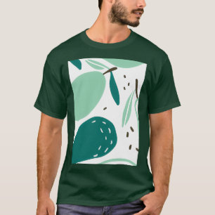 Avocado Fruits Handsome Design T-Shirt