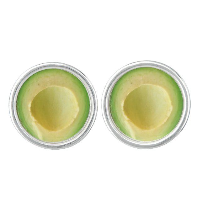 Avocado Fun 4Victor Cufflinks (Front)