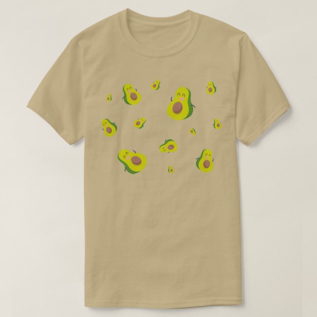 Avocado Funny T-Shirt (Design Front)