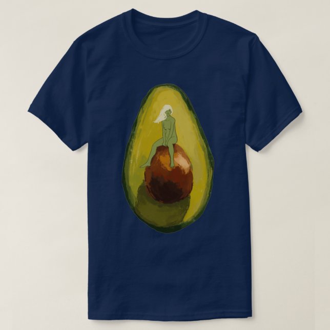 Avocado girl 4 T-Shirt (Design Front)