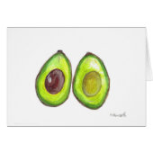 Avocado green fruit (Front Horizontal)