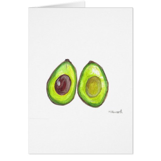 Avocado green fruit (Front)