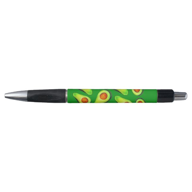 Avocado green fruit cute graphic pen (Front)