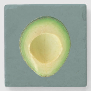 Avocado Green Guacamole 4Kenneth Stone Coaster