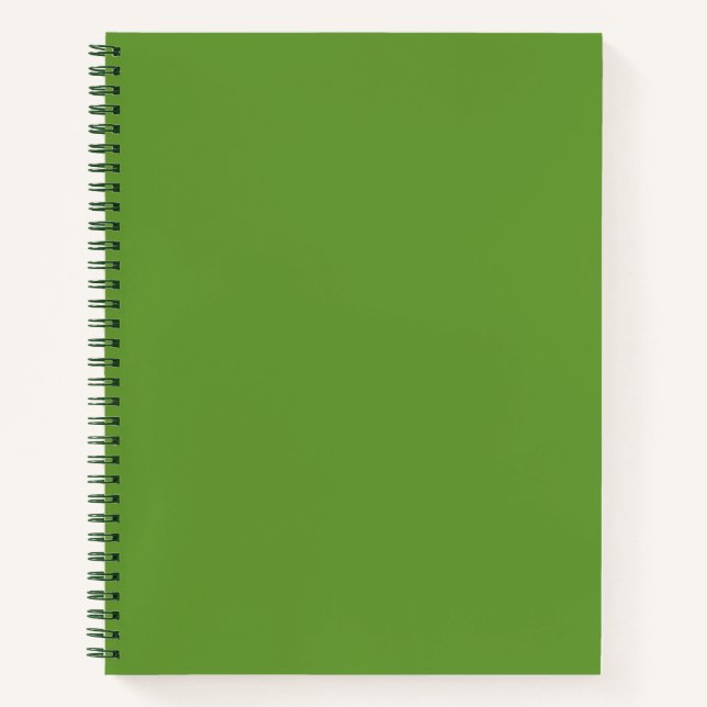 Avocado Green Notebook (Front)