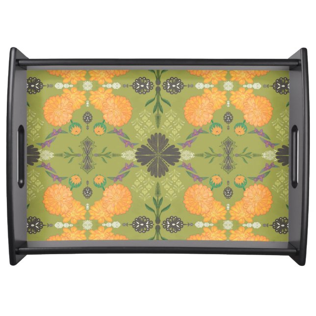 Avocado (Green) Serving Tray (Front)