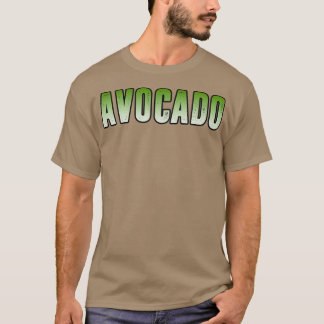Avocado Green text T-Shirt