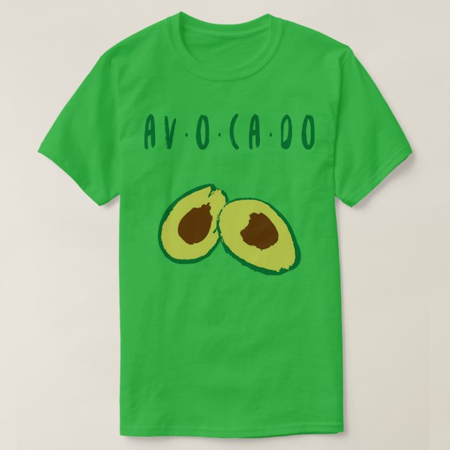 Avocado Guacamole 2 T-Shirt (Design Front)