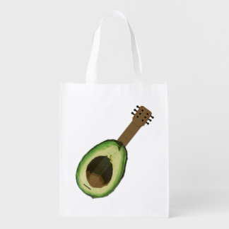 Avocado Guitar Reusable Bag