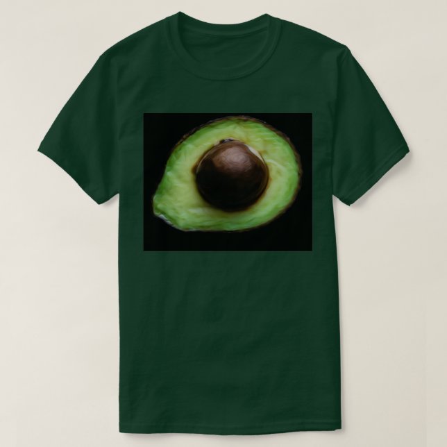 Avocado half oil painting T-Shirt (Design Front)