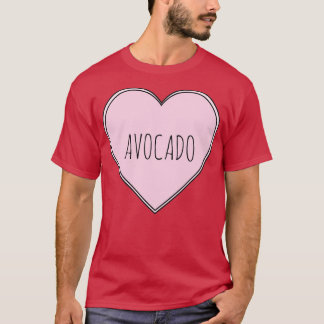 Avocado Heart 2 T-Shirt