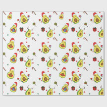 Avocado Holiday Wrapping Paper