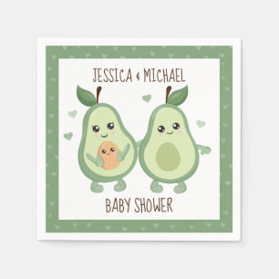 Avocado Holy Guacamole Baby Shower  Napkins