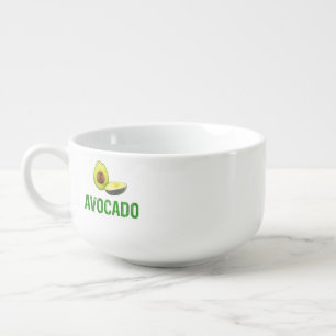 Avocado, I love avocado Soup Mug