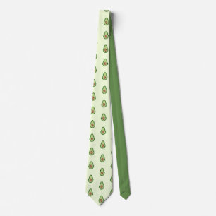 Avocado In Dots Neck Tie
