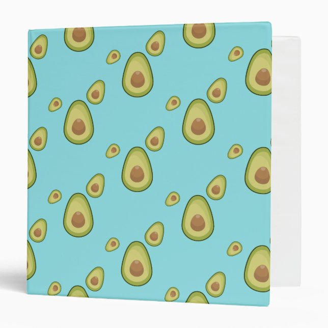 Avocado is My Spirit Fruit 3 Ring Binder (Front/Inside)