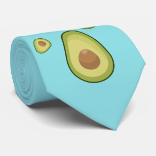 Avocado is My Spirit Fruit Neck Tie