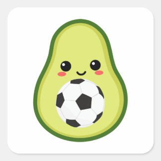 Avocado is the best square sticker