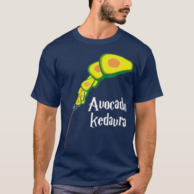 Avocado Kedavra   Funny Avocado Clothing Gift T-Shirt (Front)